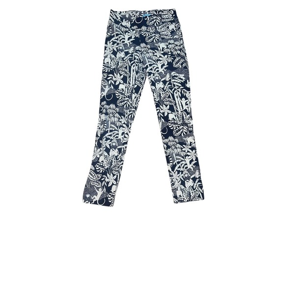 J. Mclaughlin Women's Stretchy Monkey Print PantsSize 6 - Picture 3 of 7